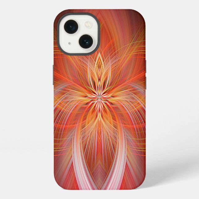 Coque iPhone Iris sauvage (Verso)