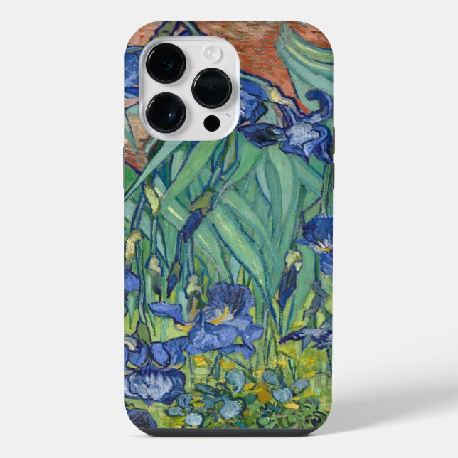 Coque iPhone Irises par Van Gogh (Verso)