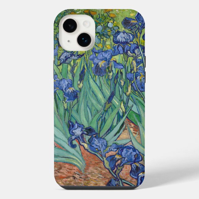 Coque iPhone Irises par Van Gogh (Verso)