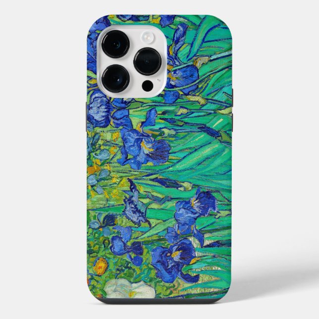 Coque iPhone Irises par Van Gogh (Verso)