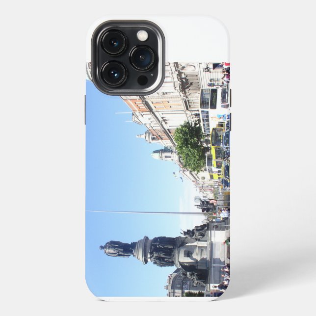 Coque iPhone Irlande, Monument O'Connell & Dublin Spire (Verso)