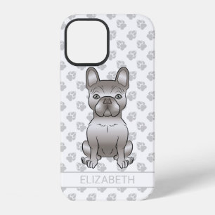 Coque iPhone 12 Isabella Bouledogue Français / Frenchie Chien Mign