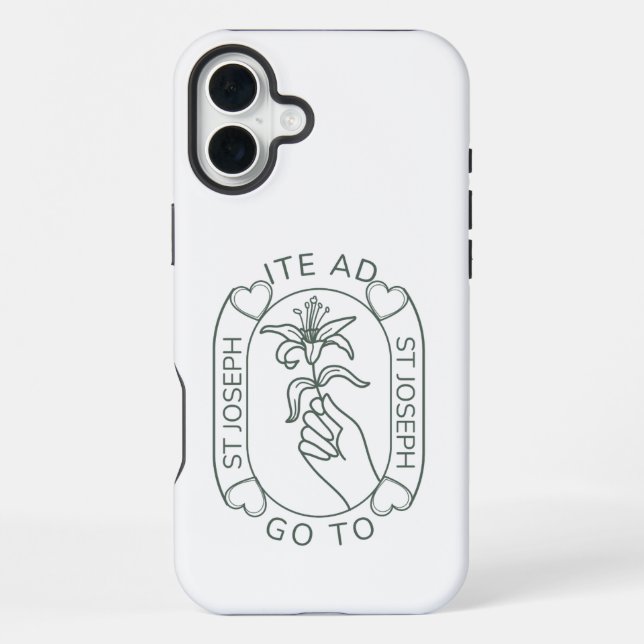 Coque iPhone Ite Ad Joseph (Verso)