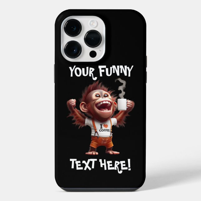 Coque iPhone J' ♥ Café (Verso)