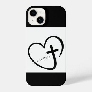 Coque Pour iPhone 14 J for Jesus Phone Case