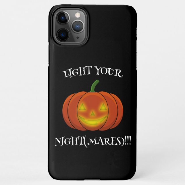 Coque iPhone Jack-o'-Lanterne - Allumez vos cauchemars (Dos)
