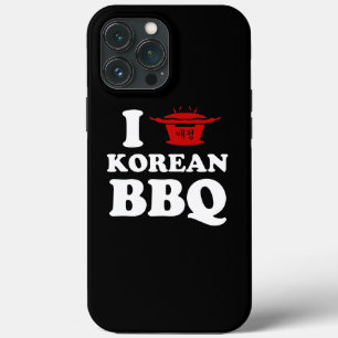 Etui iPhone 13 Pro Max J'adore le BBQ coréen (고기구이)