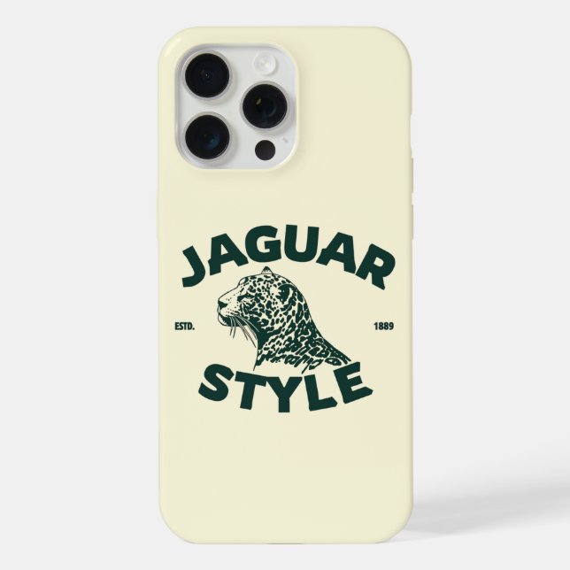Coque iPhone Jaguar (Verso)