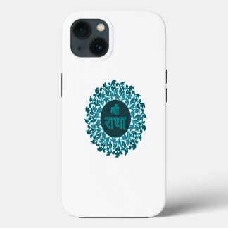 Etui iPhone 13 Jai Shri Radhe / Sri radhe / Shree Radhe