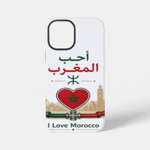 Coque iPhone 12 Mini J'aime le Maroc