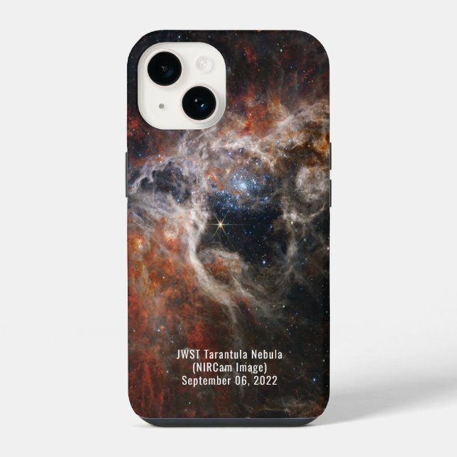 Coque iPhone James Webb Télescope spatial Tarantula Nebula NIRC (Verso)
