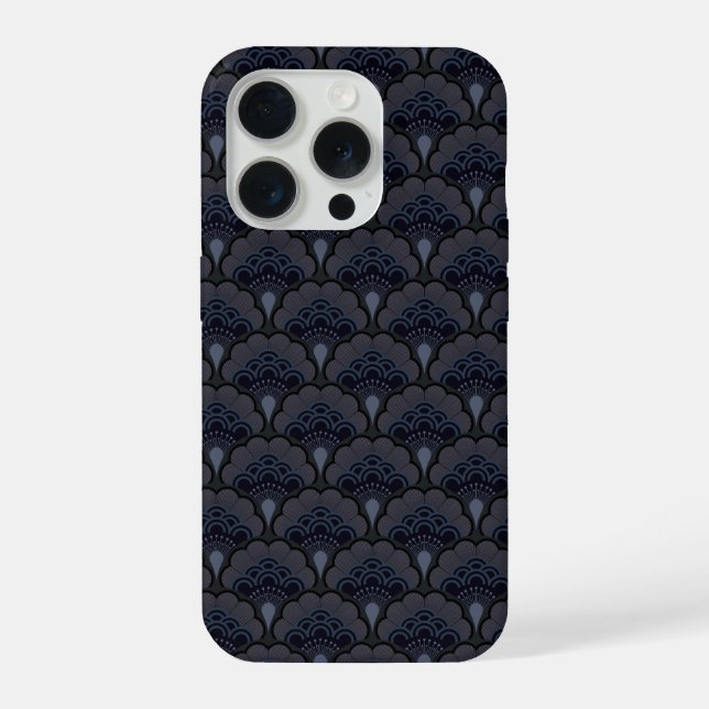 Coque iPhone Japanese art deco style_Smoky Mist (Verso)