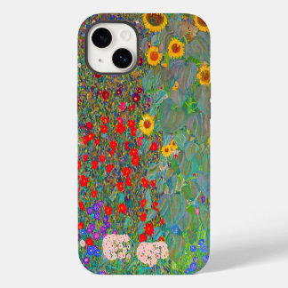 Jardin agricole de Gustav Klimt avec tournesols