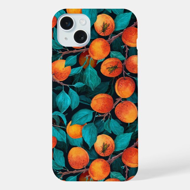 Coque iPhone Jardin d'abricots 2 (Verso)
