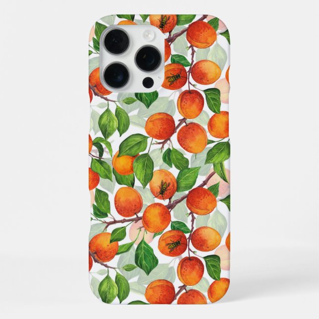 Coque iPhone Jardin d'abricots 3 (Verso)