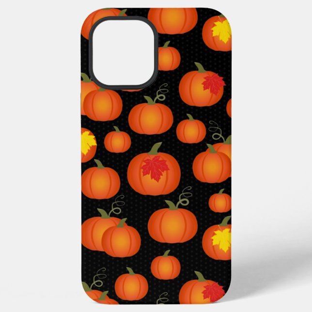 Coque iPhone Jardin de citrouilles (Verso)