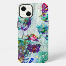 Jardin des colibris Peinture abstraite