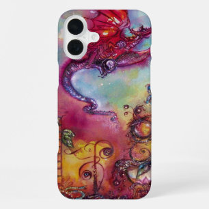 COQUE iPhone 16 PLUS JARDIN DES OMBRES PERDUES / DRAGON ROUGE VOLANT