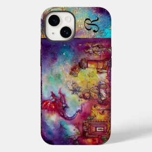COQUE POUR iPhone 14 JARDIN DES OMBRES PERDUES / DRAGON ROUGE VOLANT