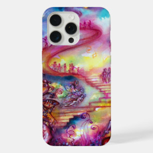 COQUE iPhone 15 PRO MAX JARDIN DES OMBRES PERDUES, ESCALIER MYSTIQUE