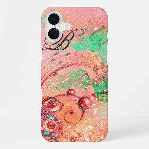 COQUE iPhone 16 PLUS JARDIN DES OMBRES PERDUES -PLANTE PAPILLON MAGIQUE