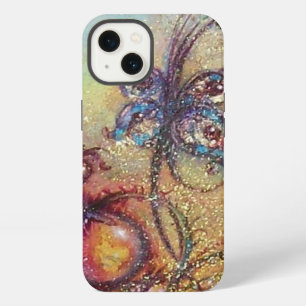 ETUI iPhone 13 JARDIN DES OMBRES PERDUES -PLANTE PAPILLON MAGIQUE