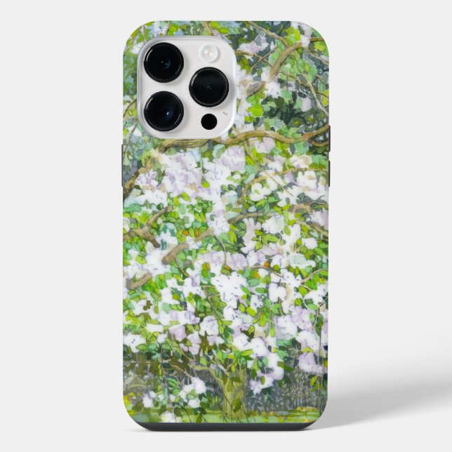 Coque iPhone Jardin en fleurs (Verso)