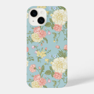 Coque Pour iPhone 14 Jardin Peony motif floral