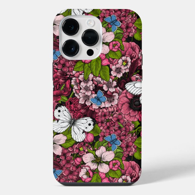 Coque iPhone Jardin printanier 2 (Verso)