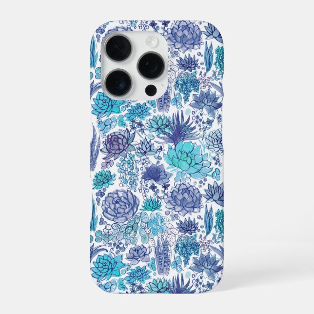 Coque iPhone Jardin succulent (Verso)