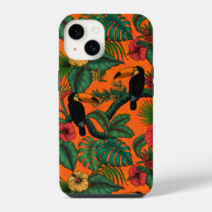 Coque Pour iPhone 14 Jardin toucan