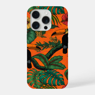 Coque iPhone 15 Pro Jardin toucan