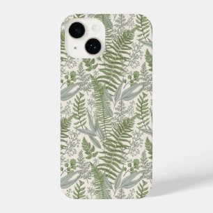 Coque Pour iPhone 14 Jardin vert fleuri