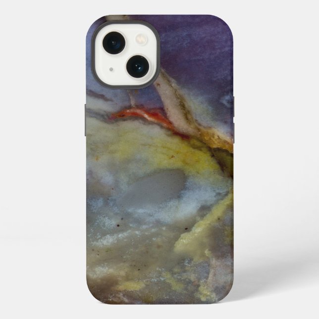 Coque iPhone Jasper pourpre (Verso)