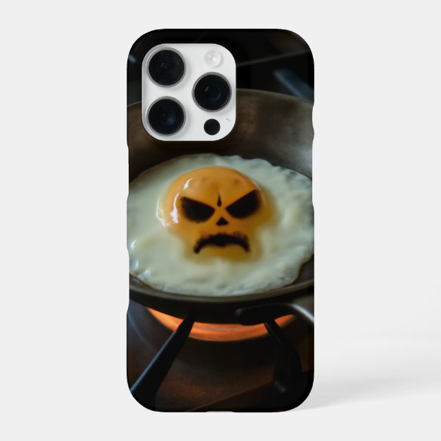 Coque iPhone Jaune d'œuf maléfique (Verso)