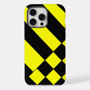 Coque iPhone 15 Pro Max Jaune et Noir