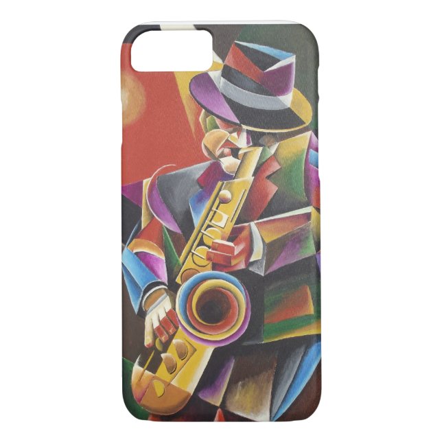 coque iphone Jazz Sax (Dos)