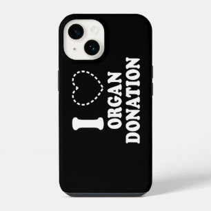 Coque Pour iPhone 14 Je {CŒUR MANQUANT} DON D'ORGANE