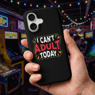 Etui iPhone 13 Je ne peux pas être adulte aujourd'hui Introvert