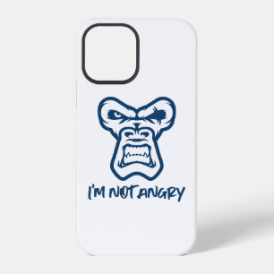 Coque iPhone 12 Pro Je ne suis pas en colère - Le singe