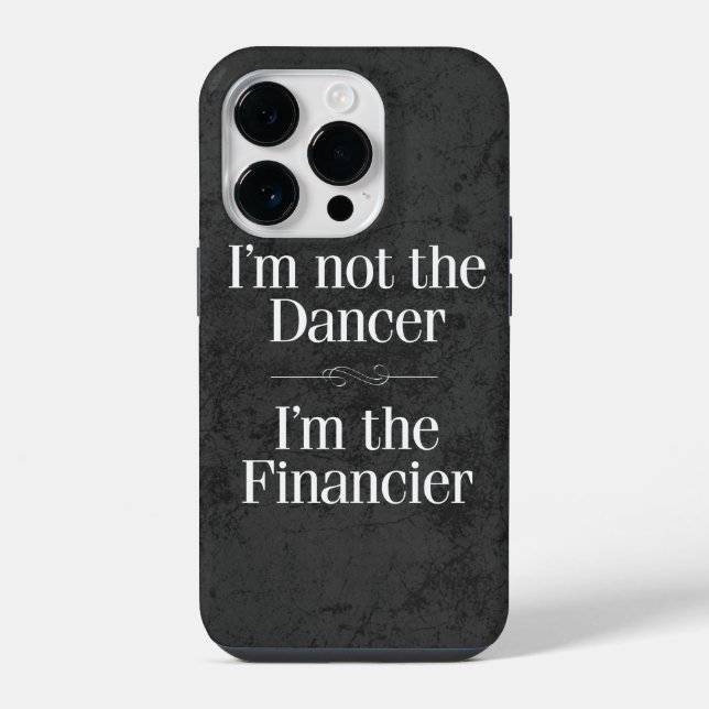 Coque iPhone Je ne suis pas la danseuse (Verso)