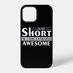 Coque iPhone 12 Je ne suis pas petit, je suis concentré génial