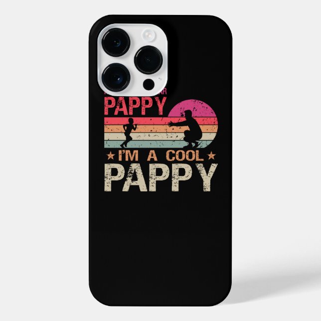 Coque iPhone Je ne suis pas un Pappy régulier Je suis un Pappy  (Verso)
