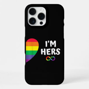 Coque iPhone 16 Pro Max Je suis à elle elle est à moi correspondance pour
