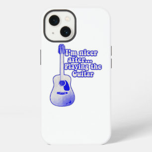 Etui iPhone 13 Je suis plus gentil après avoir joué de la guitare