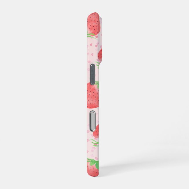 Coque iPhone Je suis un étui de téléphone Berry Cool (Côté droit)