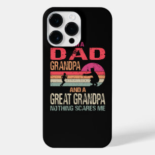 Coque Pour Pour iPhone 14 Pro Max Je suis un papa papi et un grand papa rien