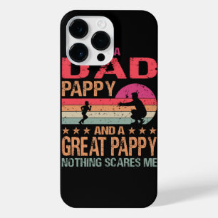 Coque Pour Pour iPhone 14 Pro Max Je suis un papa Pappy et un grand Pappy Rien n'eff