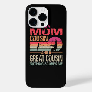 Coque Pour Pour iPhone 14 Pro Max Je suis une maman Cousin et un grand cousin Rien n