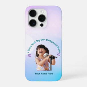 Coque iPhone 16 Pro Je viens avec ma propre musique de fond
